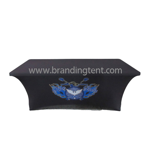 Stretch Table Cover, table cover, table cloth, customized logo printing table cloth