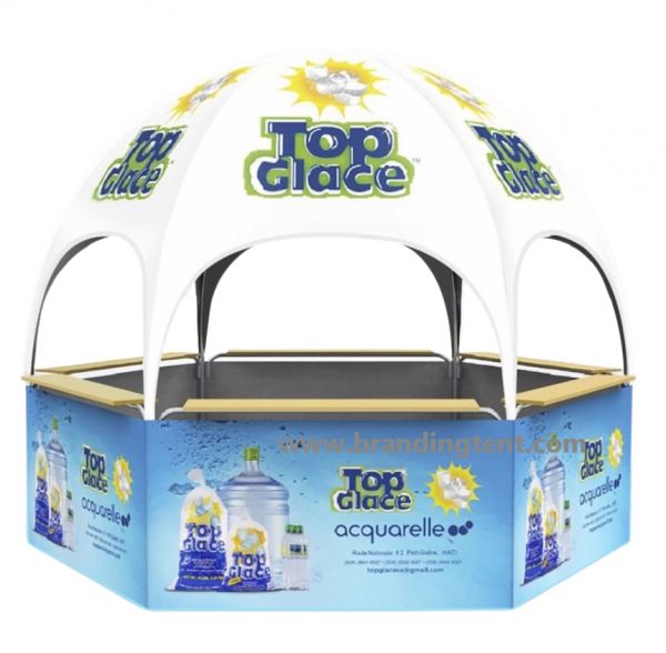 Dynamic Event Dome Marketing Tent, Eye-Catching Trade Show Dome Tent, Dome Tent for Product Launches,