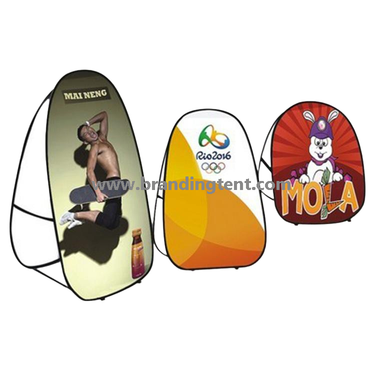 vertical golf banner different shapes