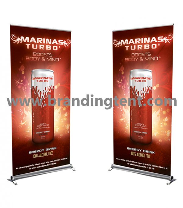 Roll Up Banner Stand, Dynamic Advertising Solution,