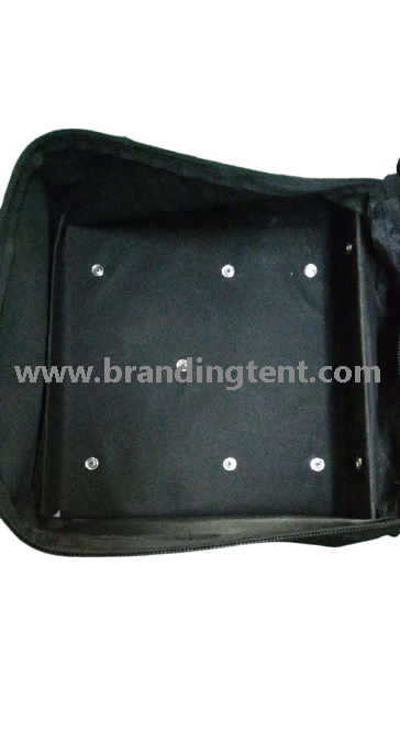Heavy-duty trolley carry bag for a folded pop-up tent