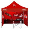 Pagoda tent, Advertising tent, 3full walls for Coca Cola