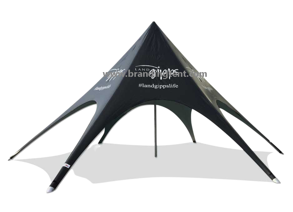 Vibrant Customizable Star Tent, Star Tent: Make a Stellar Impression,