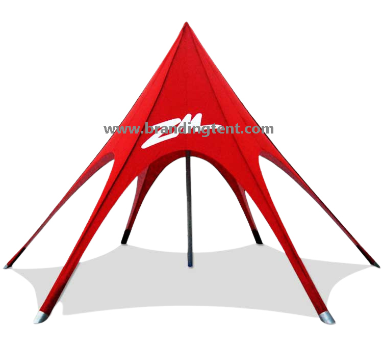 star tent, advertising tent, brand marketing tent