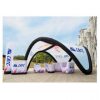 inflatable tent, Sleek Arc Tent, Dynamic Trade Show Arc Tent, Superior Brand Exposure Arc Tent,