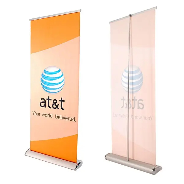 luxury roll up banner, luxury pull up stand,