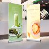 luxury Roll Up Banner Stand, Dynamic Advertising Solution, Vibrant Visual Impact,