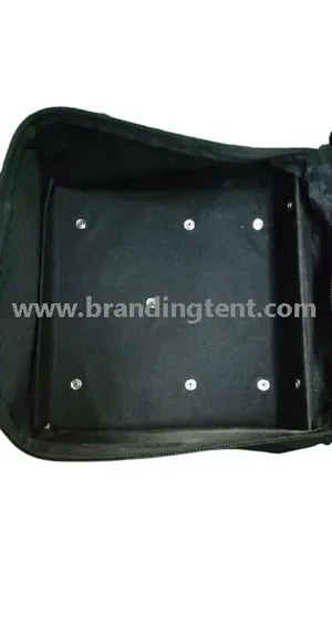 Heavy-duty trolley carry bag for a folded pop-up tent
