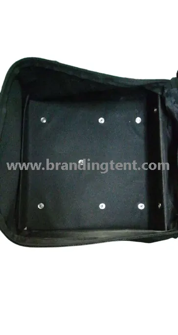 Heavy-duty trolley carry bag for a folded pop-up tent