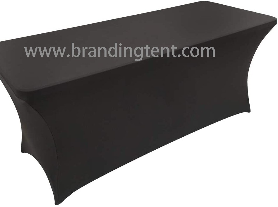 Custom Table Covers - Fitted and throw 4ft-8ft by Besda BrandingTent